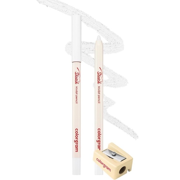 Colorgram Clear Glow Glitter Sketch Sculpt Pencil & Sharpener - Picture 1 of 11